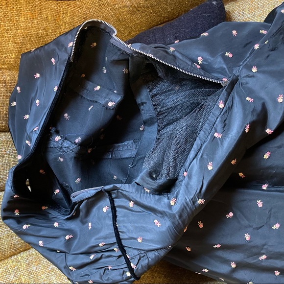 FABULOUS vintage rose bud taffeta dress, size S - Picture 9 of 11